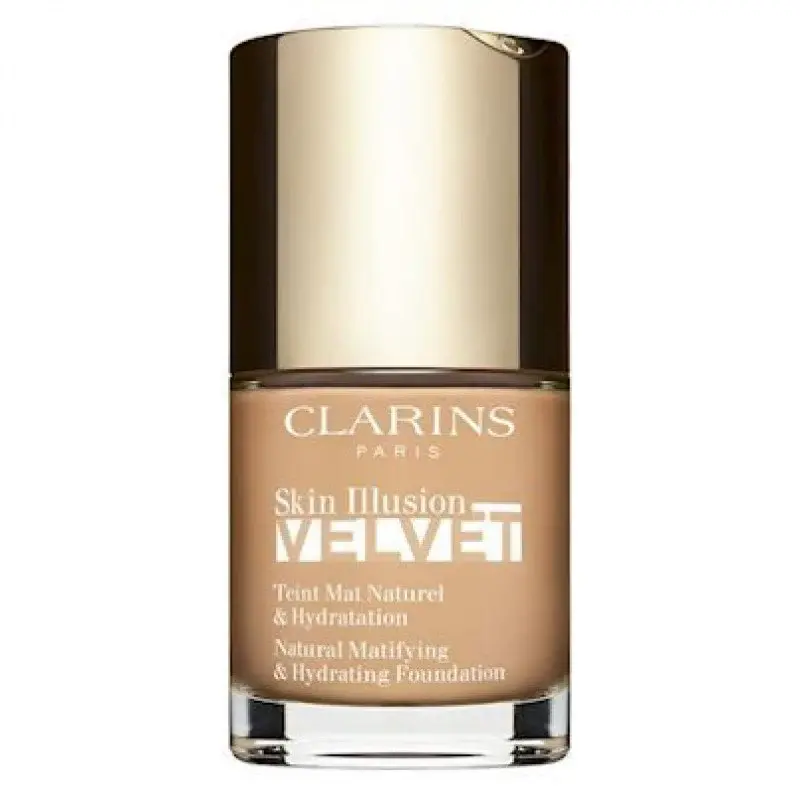Clarins Skin Illusion Velvet (natural mattifying and hydrating foundation) 30ml - Shade: 107C