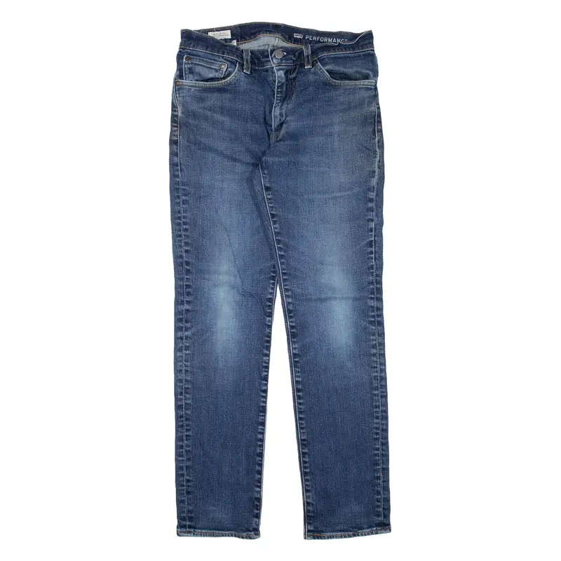 LEVI'S 511 Jeans Mens Blue Slim Straight W32 L32