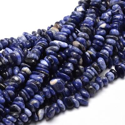 Natural Sodalite Chip Beads Strands