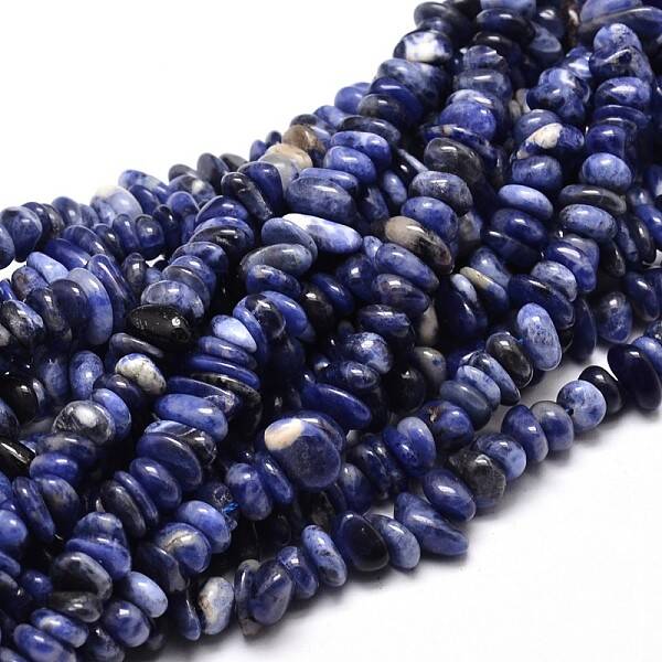 Natural Sodalite Chip Beads Strands