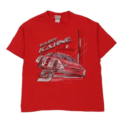 Kasey Kahne Chase Authentics Nascar T-Shirt - Large Red Cotton