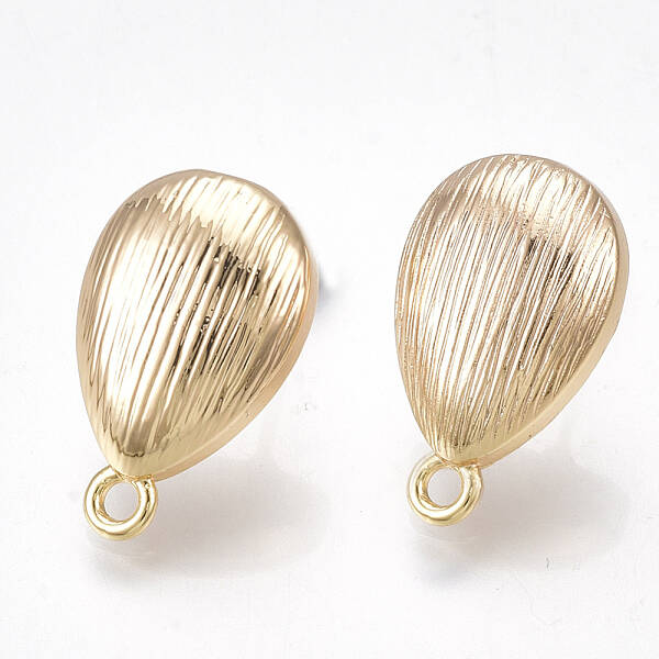 Brass Stud Earring Findings