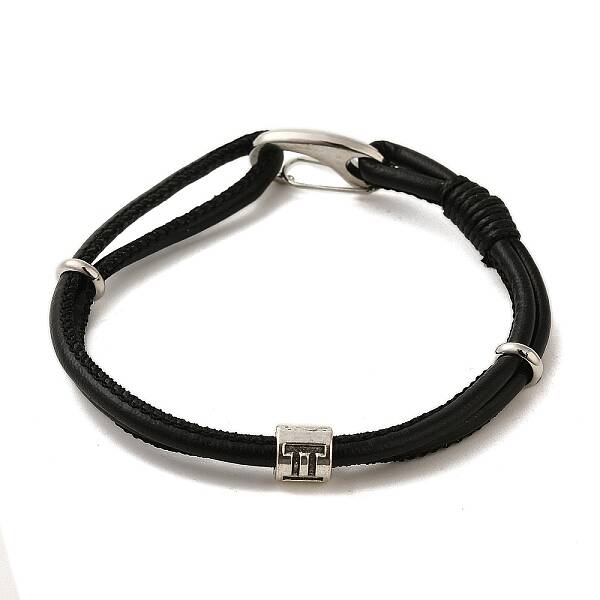 PU Leather Round Cord Multi-strand Bracelets