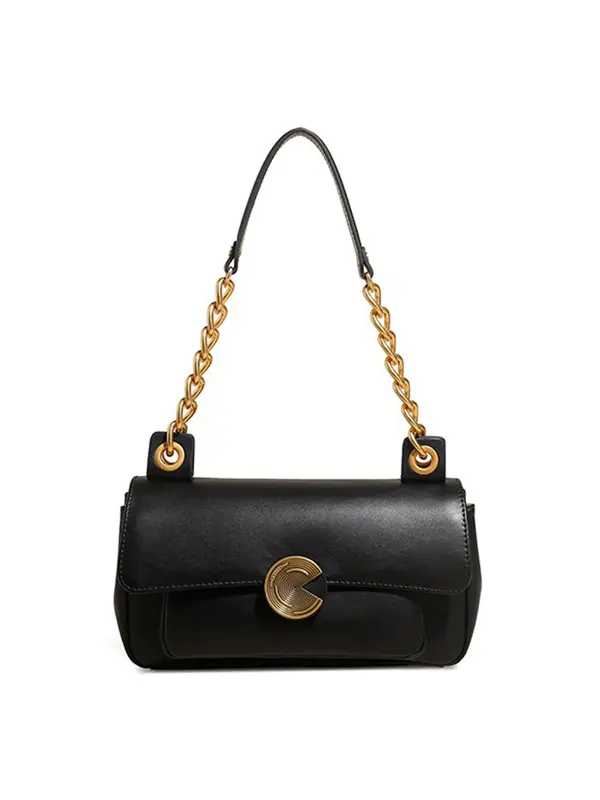 Smting Vintage Disc Lock flap bag