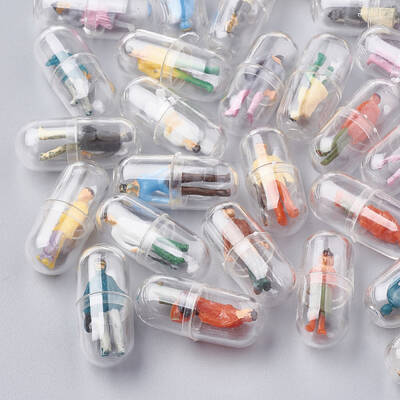 Openable Plastic Bead Containers