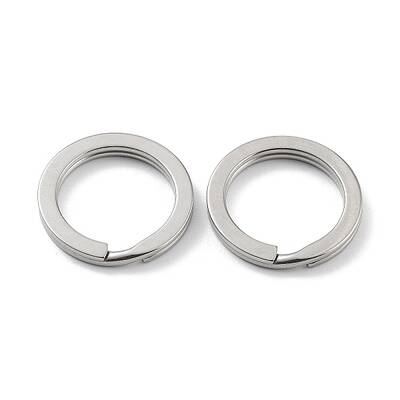 Non-Tarnish 304 Stainless Steel Split Key Rings