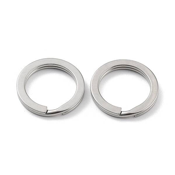 Non-Tarnish 304 Stainless Steel Split Key Rings