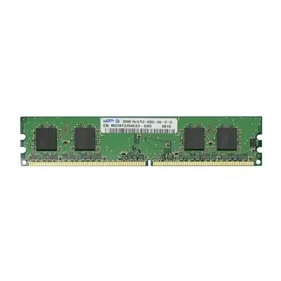 Samsung M378T3354CZ3-CD5 | 256MB DDR2-533MHz PC2-4200 Non-ECC Unbuffered UDIMM CL4 1Rx16 1.8V 240-Pin Memory Module