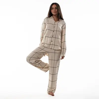 Bia Trousers | Color: Sand | Size: XL