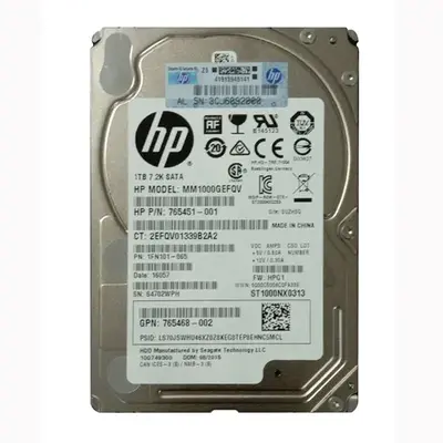 765451-001 HP 1TB 6Gb/s SATA 7200 3.5-Inch Hard Drive