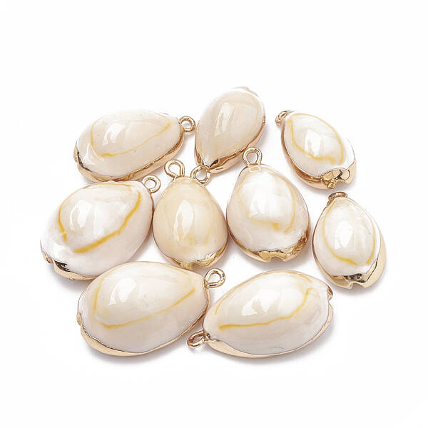 Cowrie Shell Pendants