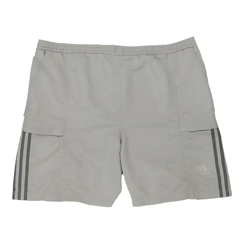 Adidas Sport Shorts - 2XL Grey Polyester