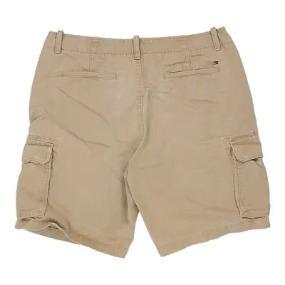 Tommy Hilfiger Cargo Shorts - 37W 10L Beige Cotton