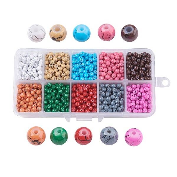 Drawbench Baking Painted Glass Beads