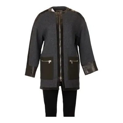 Etro Jacket - Large Grey Wool
