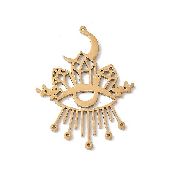 201 Stainless Steel Filigree Pendants