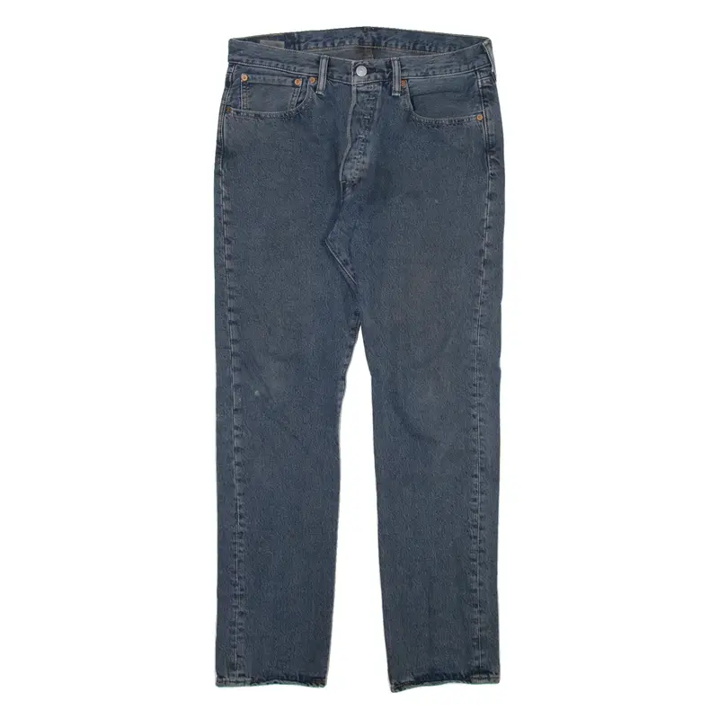 LEVI'S Mens Jeans Grey Regular Straight W33 L30