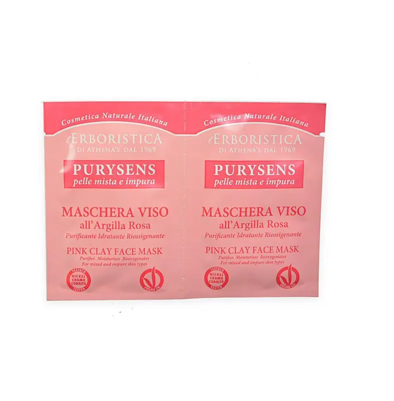 The herbal single-dose purysense pink clay mask 20 ml