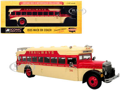 1935 Mack BK Coach Bus \