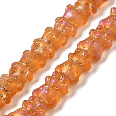 Electroplate Glass Beads Strands