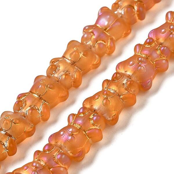 Electroplate Glass Beads Strands