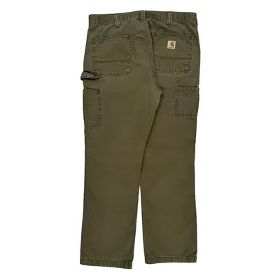Carhartt Carpenter Trousers - 36W 30L Khaki Cotton | Size: 36″ waist