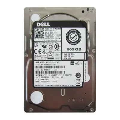 085JRT Dell 900GB 12Gb/s SAS 15000 2.5-Inch Hard Drive
