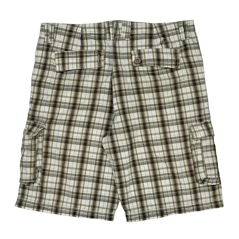 Guess Checked Cargo Shorts - 38W 12L Multicoloured Cotton | Size: 38″ waist