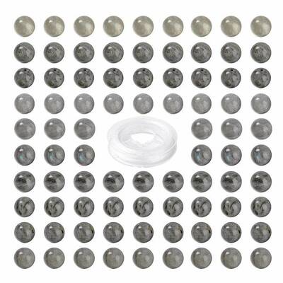 100Pcs 8mm Grade AA Natural  Labradorite Round Beads