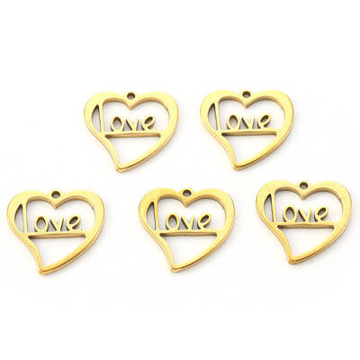 PVD Vacuum Plating 304 Stainless Steel Charms