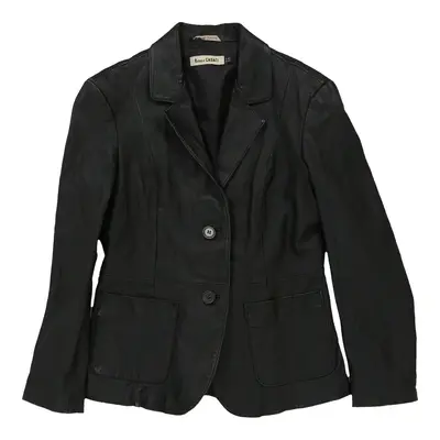 Rachele Casati Jacket - Medium Black Leather