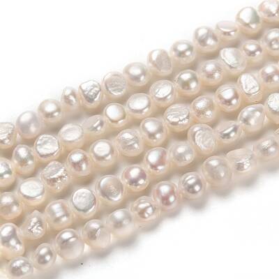 Natural Cultured Freshwater Pearl Beads Strands