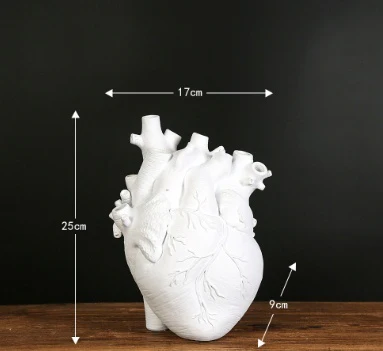 Shape Flower Vase Nordic Style Flower Pot Art Vases Sculpture Desktop Plant Pot For Home Decor Ornament Gifts | Color: White ...