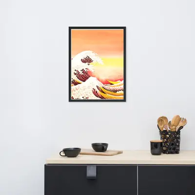 Sunset Waves - Capture the Serenity