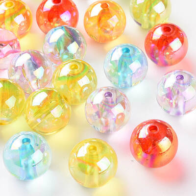 Transparent Acrylic Beads