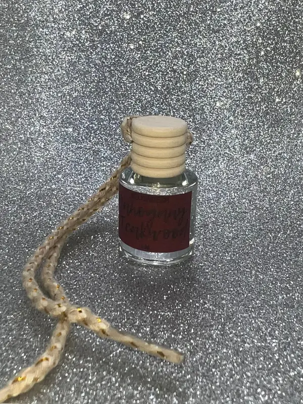 Mahogany Teakwood Car Air Freshener