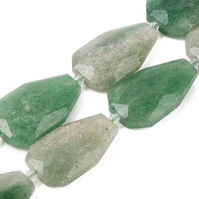 Natural Green Strawberry Quartz Beads Strands