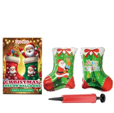 Christmas Decor Balloons Christmas Snowman | style: Elderly socks balloon