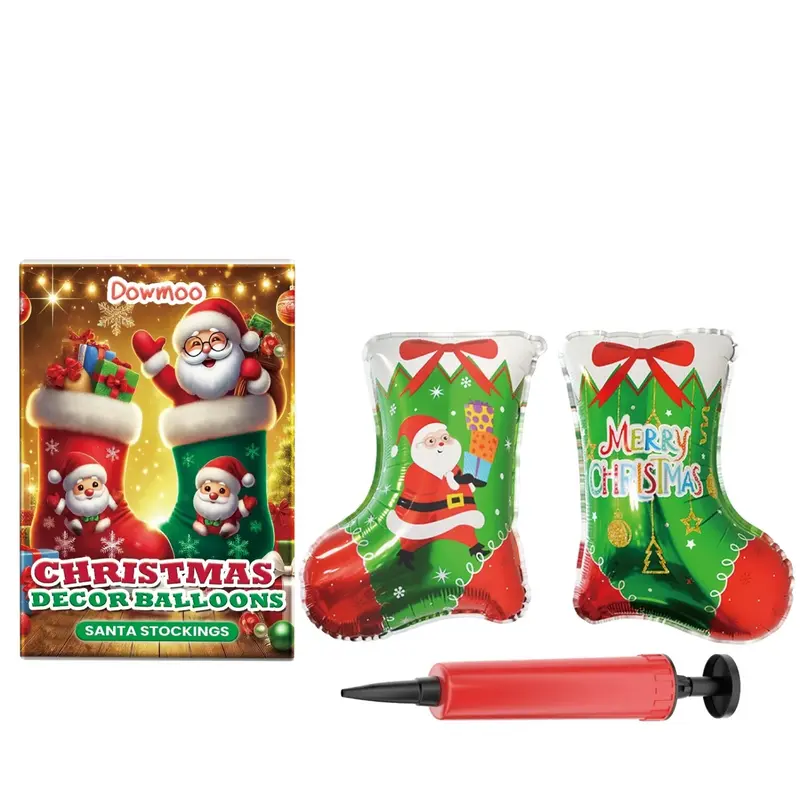 Christmas Decor Balloons Christmas Snowman | style: Elderly socks balloon