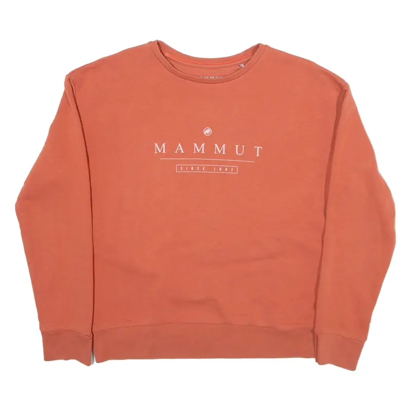 MAMMUT Womens Sweatshirt Orange XS