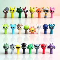 Action Figure Decoration Set, 24pcs/set Cute Cartoon Character Desktop Ornament, Home Decor for Living Room Bedroom Office, T...