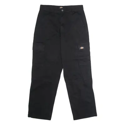 DICKIES Workwear Womens Twill Trousers Black Regular Straight W27 L28