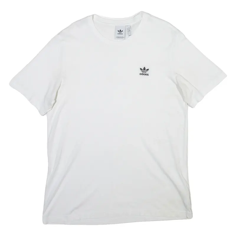 ADIDAS ORIGINALS Mens T-Shirt White L
