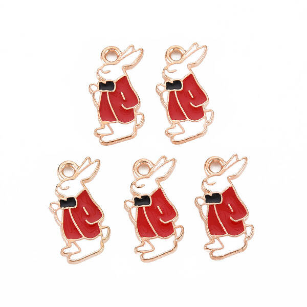 Alloy Enamel Pendants