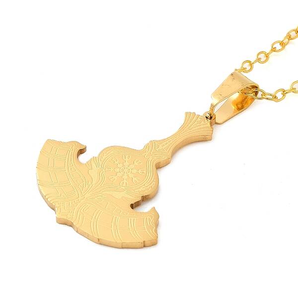 201 Stainless Steel Pendant Necklaces