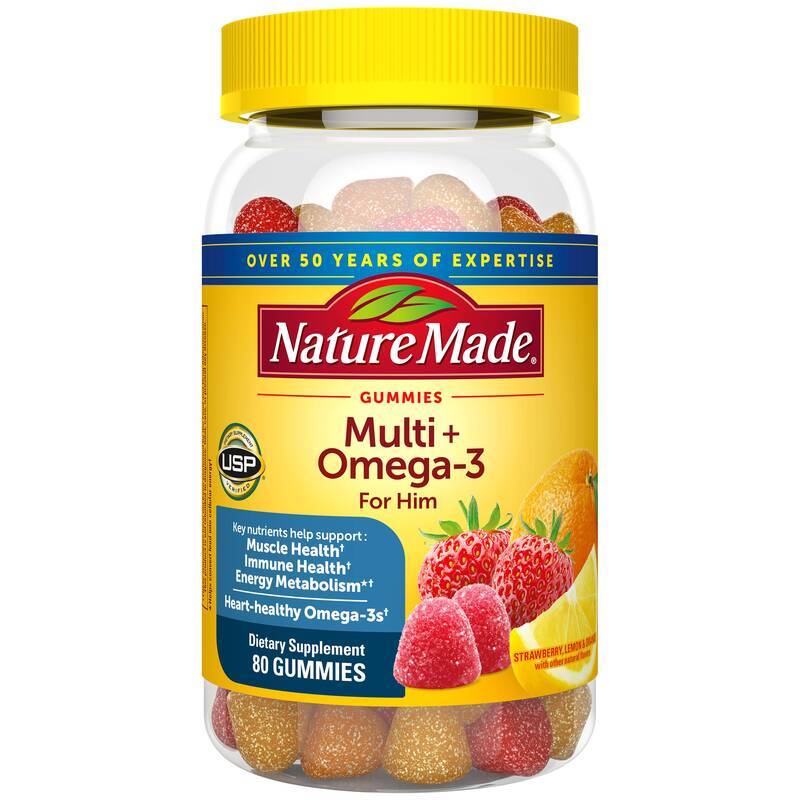 Multi  Omega-3 for Him Gummies