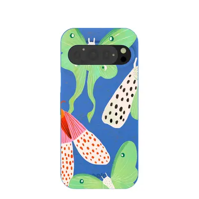 Electric Blue Mothopia Google Pixel 9/9 Pro Case