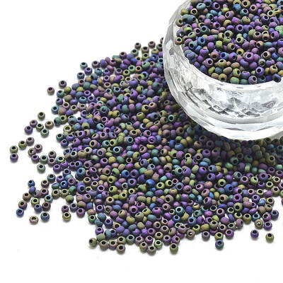 12/0 Grade A Round Glass Seed Beads