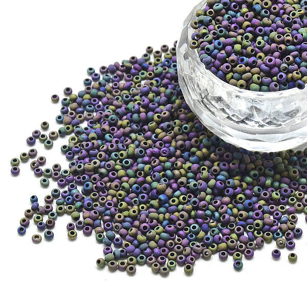 12/0 Grade A Round Glass Seed Beads