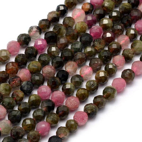 Natural Tourmaline Beads Strands